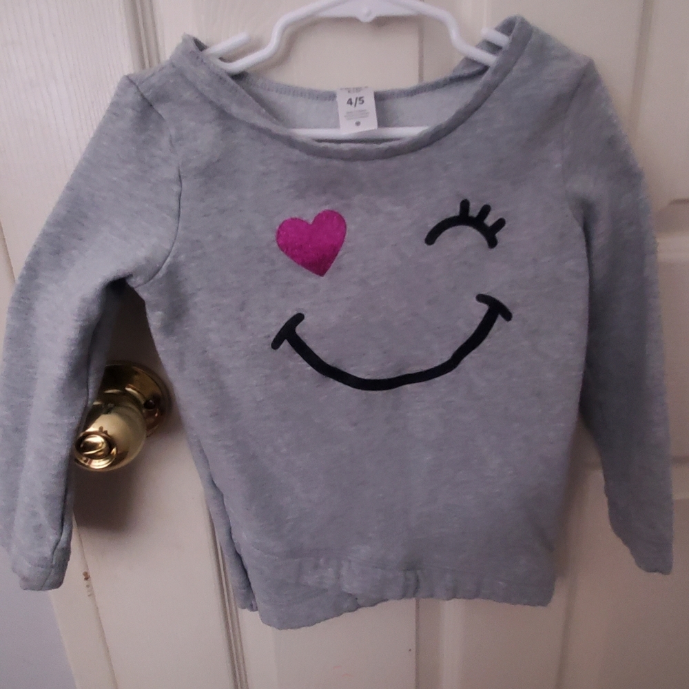 Carters smiley face sweater